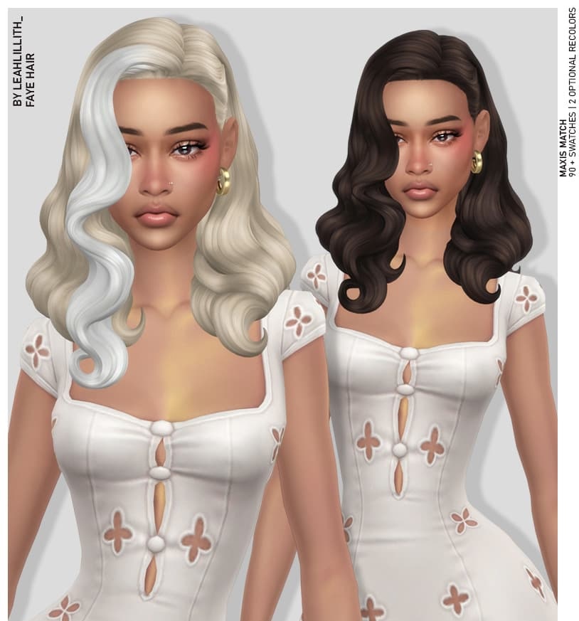 Скриншот мода Прическа Faye Hairstyle MM